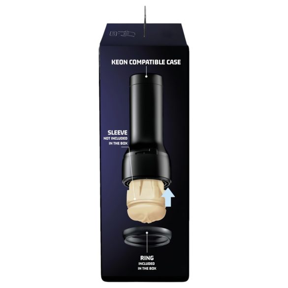 Kiiroo Keon - etui do masturbatora - bez mankietu - czarny