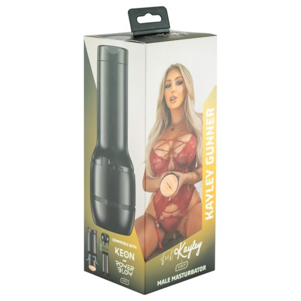 Kiiroo Kayley Gunner - realistyczna pochwa PowerBlow (naturalna)