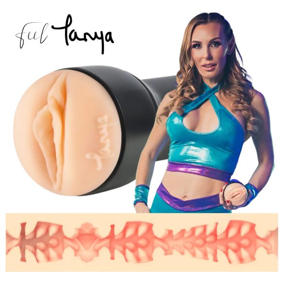 Kiiroo Tanya Tate - sztuczna wagina - kompatybilna z PowerBlow (naturalna)
