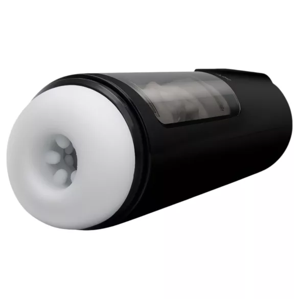 Dreamtoys Blowtech - wibrujący, ruchomy masturbator (czarny)