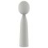 Nude Luna - akumulatorowy mini wand wibrator (szary)
