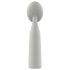 Nude Luna - akumulatorowy mini wand wibrator (szary)