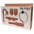 Blaze Elite - Zestaw BDSM - 5 częściowy (koniak)