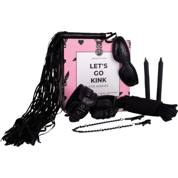 Zestaw bondage Let's Go Kink - 6 części