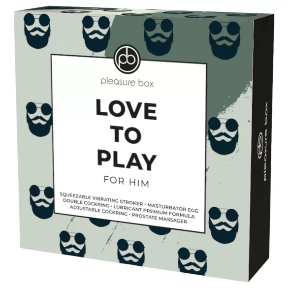 Pleasure Box Love to Play - zestaw masturbatorów - 6 elementów