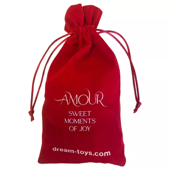 Dreamtoys Amour - zestaw z noszoną wibrującą bielizną (czerwony)