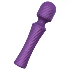   Dreamtoys - wibrator masujący - łechtaczkowy - silikon fioletowy