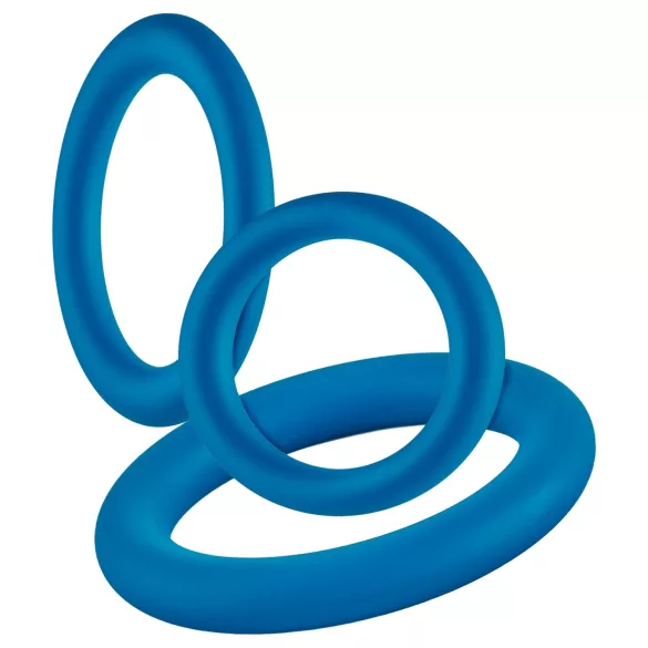 Dreamtoys Love Signal - zestaw pierścieni na penisa (wielokolorowy)