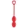 Dreamtoys - kulki gejszy duo - silikon czerwony