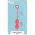 Dreamtoys - kulki gejszy duo - silikon czerwony