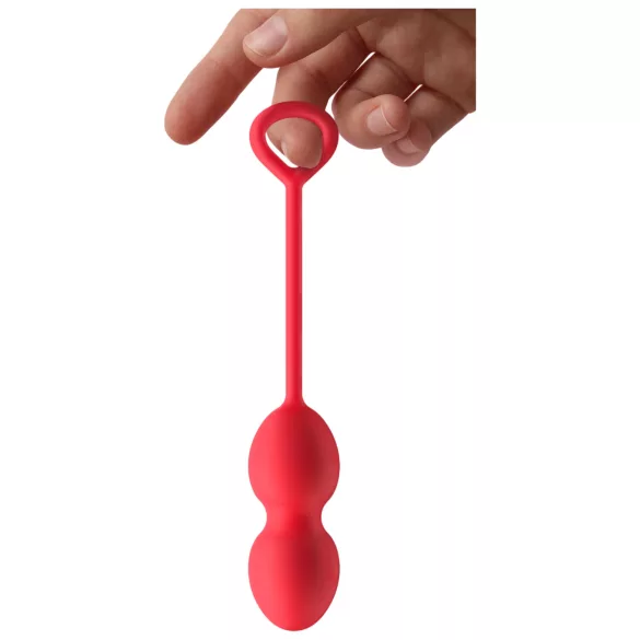Dreamtoys - kulki gejszy duo - silikon czerwony