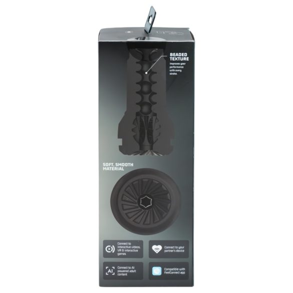 Kiiroo - Masturbator męski typu PowerBlow + Feel Pocket - czarny