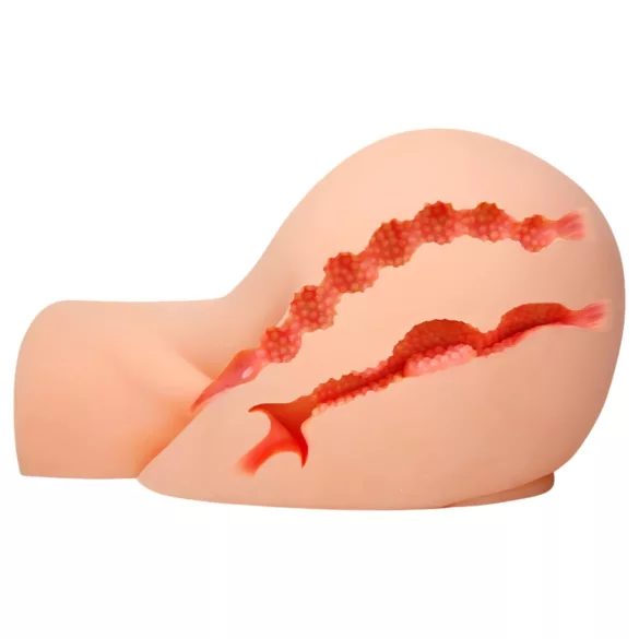 Kokos Oknyeo - realistyczny masturbator w kształcie torsu (naturalny)