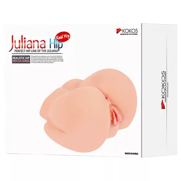 Kokos Juliana - realistyczny masturbator w formie torsu (naturalny)