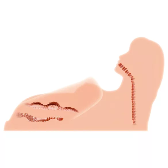 Kokos Hera 3 - masturbator realistyczny - silikon - kolor naturalny