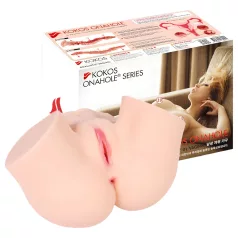   Kokos Onahole - realistyczny masturbator w formie torza (naturalny)