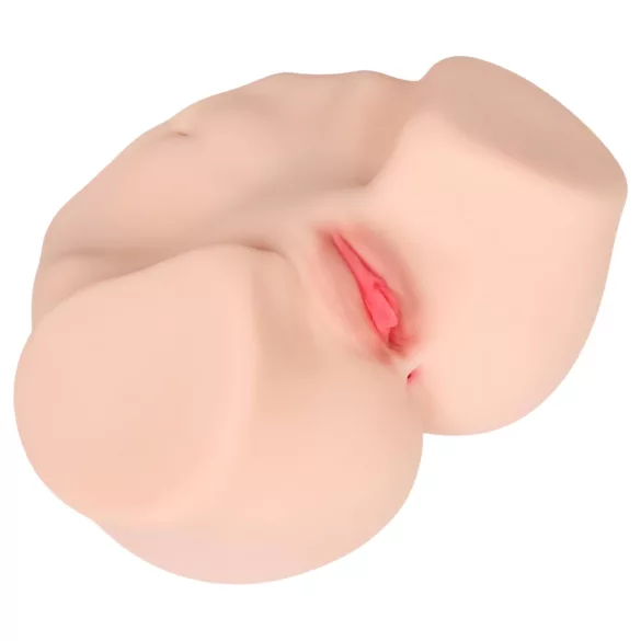 Kokos Maria - realistyczny, sztuczny tors z pochwą i anus (kolor cielisty)