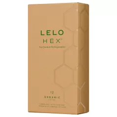   LELO Hex Organic - prezerwatywy - cienkie lateksowe - 12 sztuk