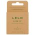 LELO Hex Organic - prezerwatywy na moc (3 szt.)