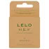 LELO Hex Organic - prezerwatywy wzmacniające - 3 sztuki