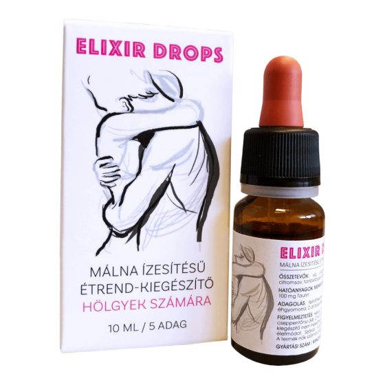 ELIXIR - ziołowy suplement diety krople dla kobiet (10ml) - malina