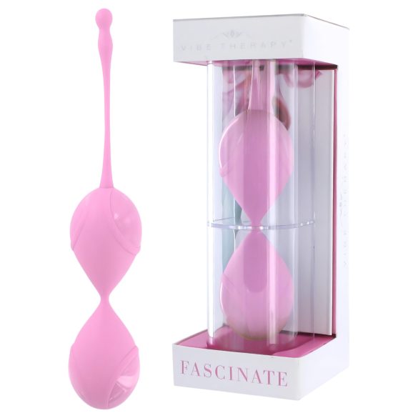Różowe kulki gejszy Fascinate duo (Vibe Therapy)