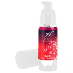   Extase Sensuel - olejek do masażu rozgrzewający - truskawka 30ml