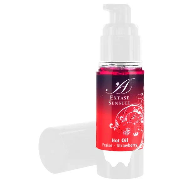 Extase Sensuel - olejek do masażu rozgrzewający - truskawka 30ml