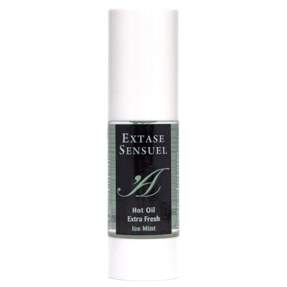 Extase Sensuel - chłodząco-grzejący olejek do masażu - mięta (30ml)
