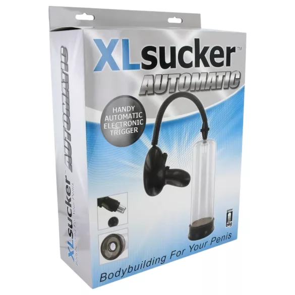 XLSUCKER - pompa do penisa automatyczna - przezroczysta