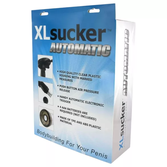 XLSUCKER - pompa do penisa automatyczna - przezroczysta