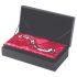 Njoy Fun Wand - metaliczny dildo analny i G-punktu (srebrny)