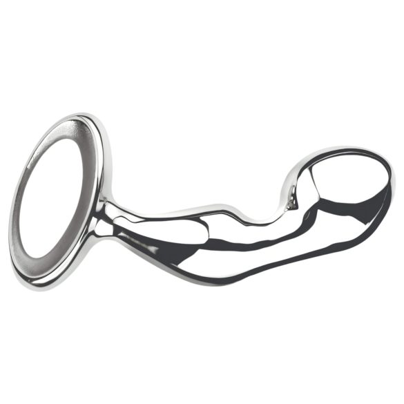 Njoy Pfun Plug - metalowy masażer prostaty (srebrny)