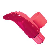 Frisky Finger - wodoodporny wibrator na palec (różowy)