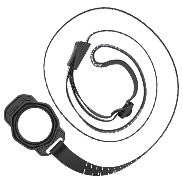 Bathmate Shower Strap - pasek mierniczy do pompy (czarny)