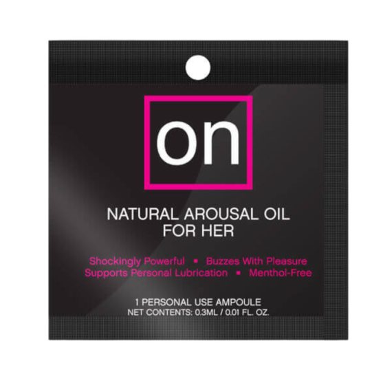 Sensuva ON Arousal Oil - olejek intymny dla kobiet (0,3ml)
