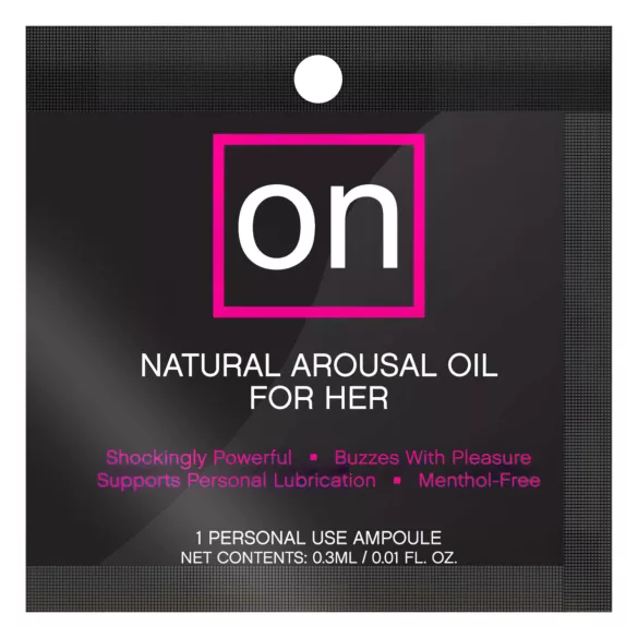 Sensuva ON Arousal Oil - olejek intymny dla kobiet (0,3 ml)