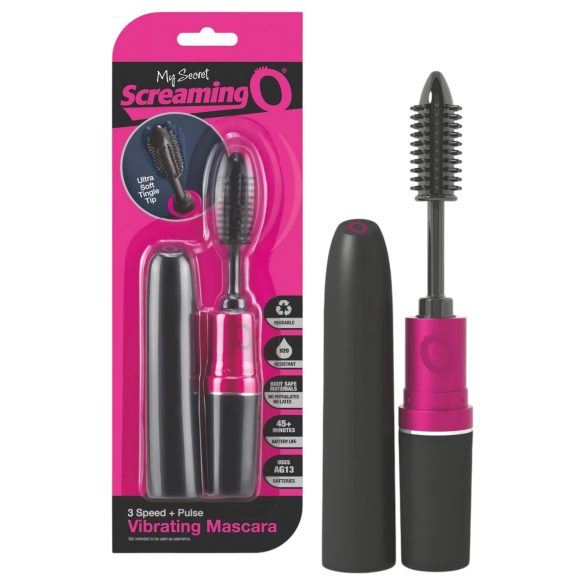 Screaming Mascara - wibrujący tusz do rzęs (czarno-różowy)
