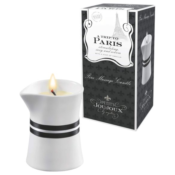 Petits Joujoux: świeca do masażu - wanilia i drzewo sandałowe (120ml)