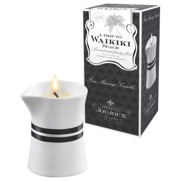 Petits Joujoux Waikiki świeca do masażu kokos-ananas (120ml)