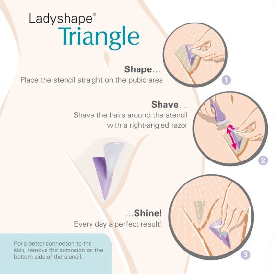 Ladyshape - ogolony (trójkąt)