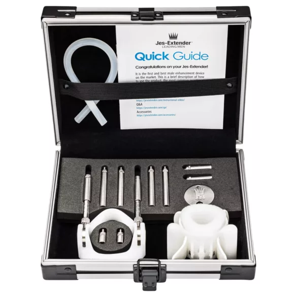 Jes-Extender - ekspander do powiększania penisa - tytan - do 24 cm