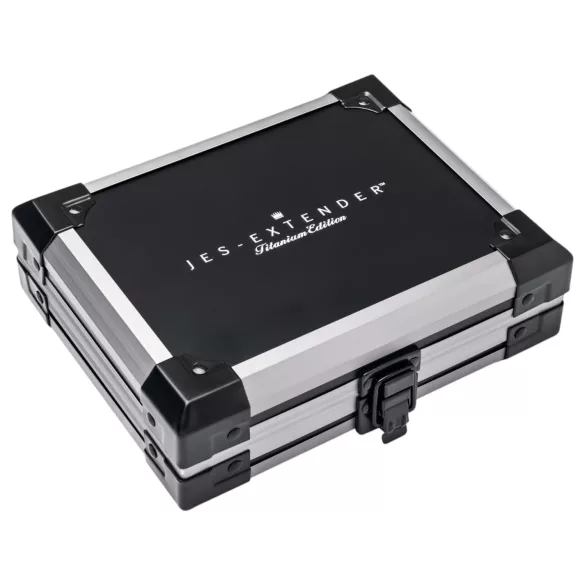 Jes-Extender - ekspander do powiększania penisa - tytan - do 24 cm