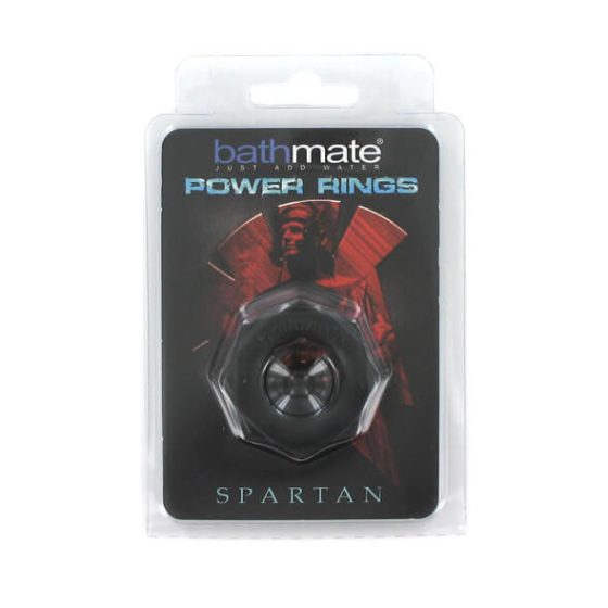 BathMate - Silikonowy pierścień na penisa Spartan (czarny)