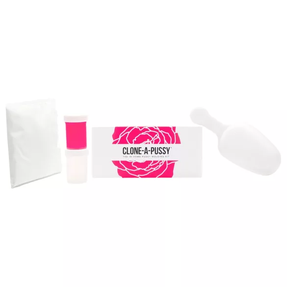 Clone-a-Pussy HOT Pink - zestaw do kopiowania waginy - różowy
