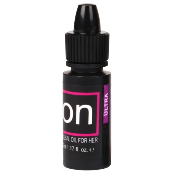 Sensuva Ultra - rozgrzewający olejek intymny dla kobiet (5 ml)