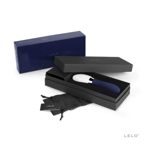 LELO Liv 2 - silikonowy wibrator (niebieski)
