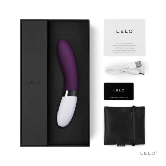 LELO Liv 2 - silikonowy wibrator (fioletowy)