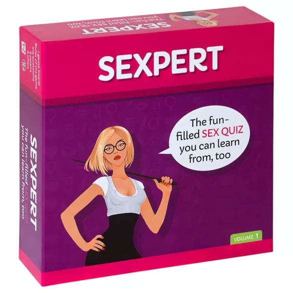 tease & please - Sexpert - zabawny quiz erotyczny, gra towarzyska (w języku angielskim)