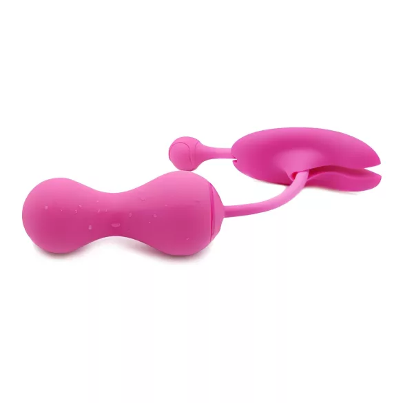 Magic Motion Kegel Master - inteligentne kulki gejszy duo (różowe)